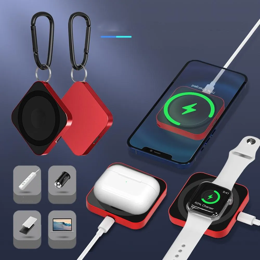 15W 3 In 1 Magnetic Wireless Charger For Smart Devices