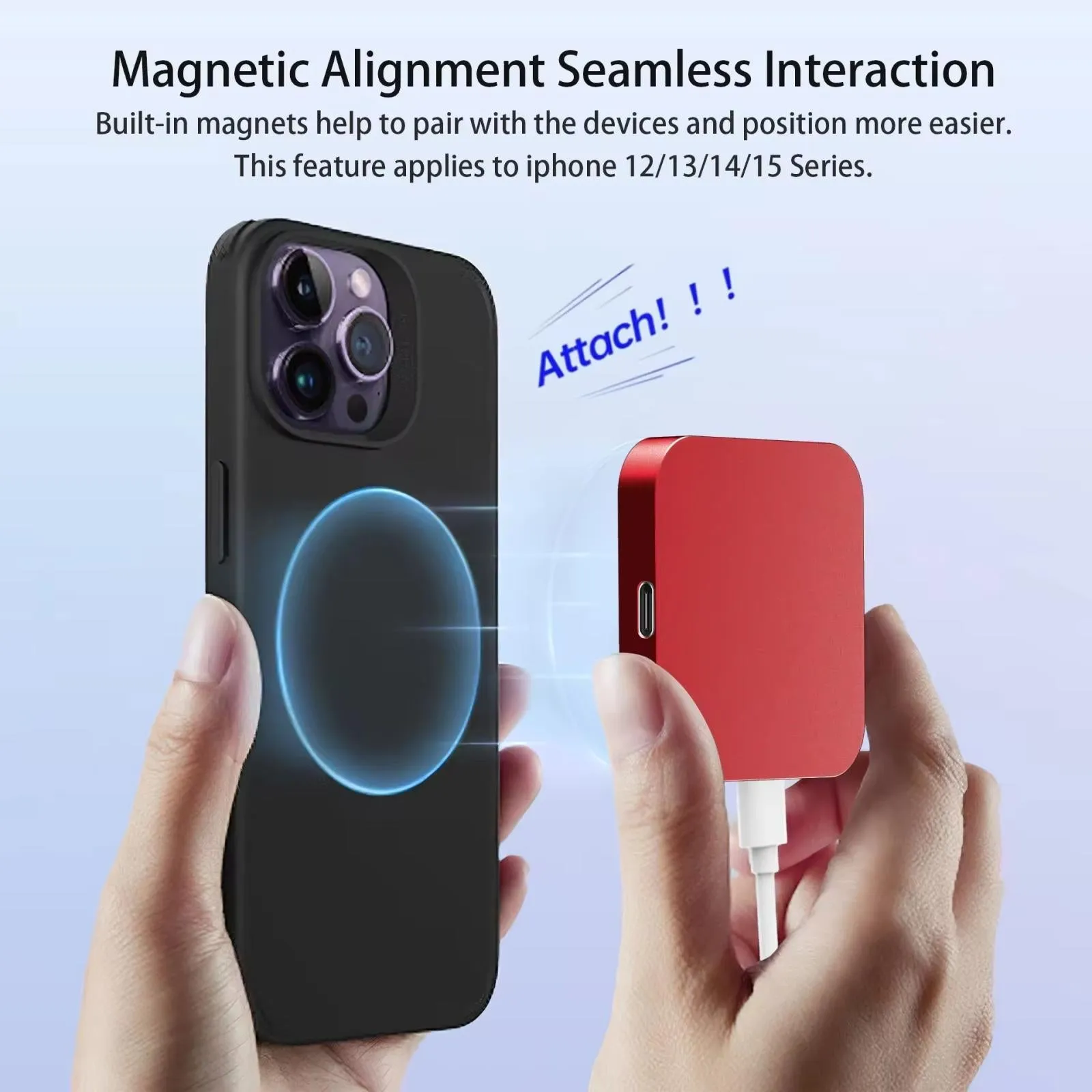 15W 3 In 1 Magnetic Wireless Charger For Smart Devices
