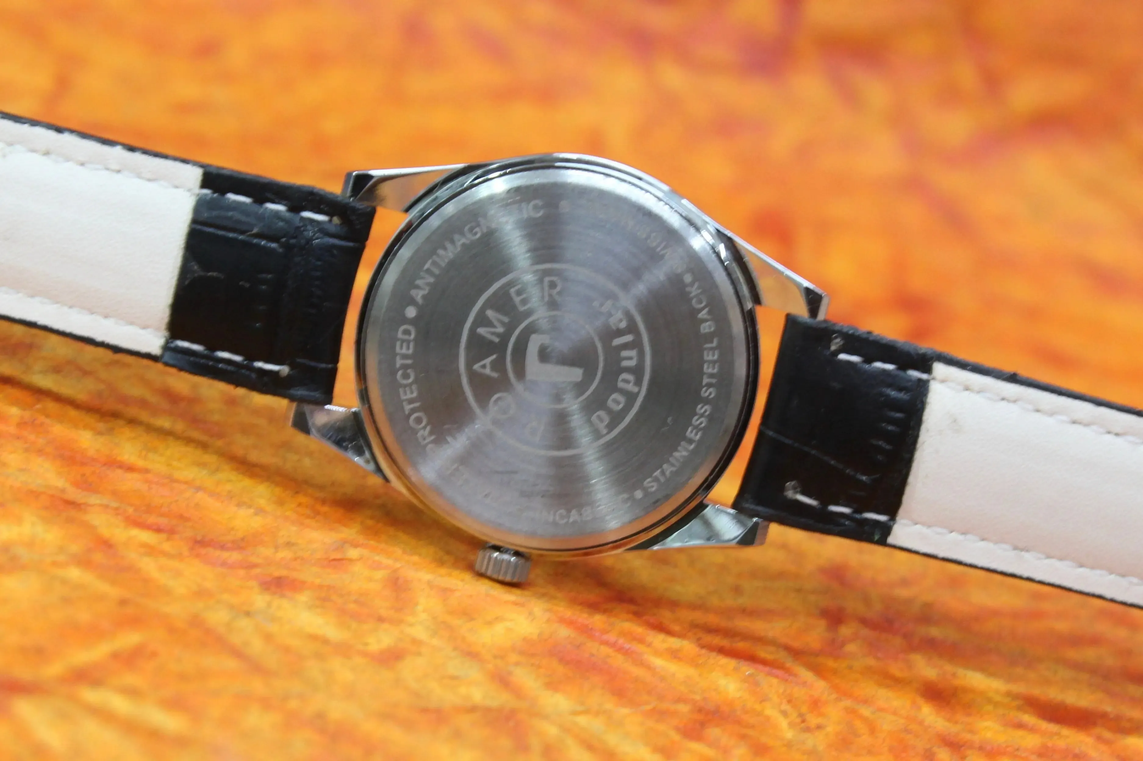 17 Jewels Wristwatch Roamer Vintage FHF ST96 Swiss Made Mechanical Hand Wind Mechanism