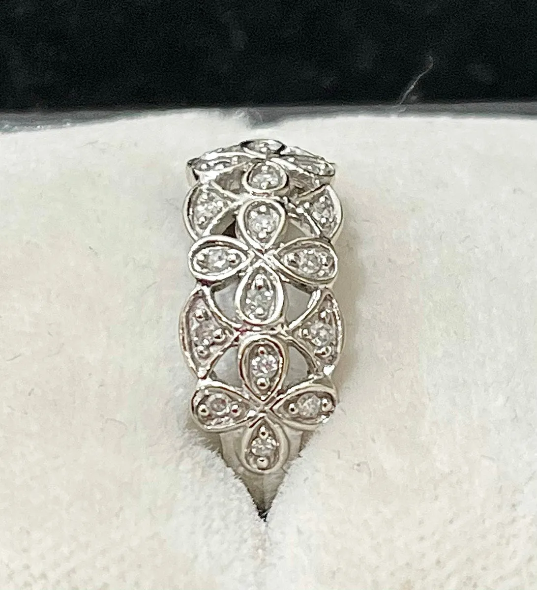 1920s Victorian Design Handmade SWG Diamond Ring - $3K Appraisal Value w/CoA!