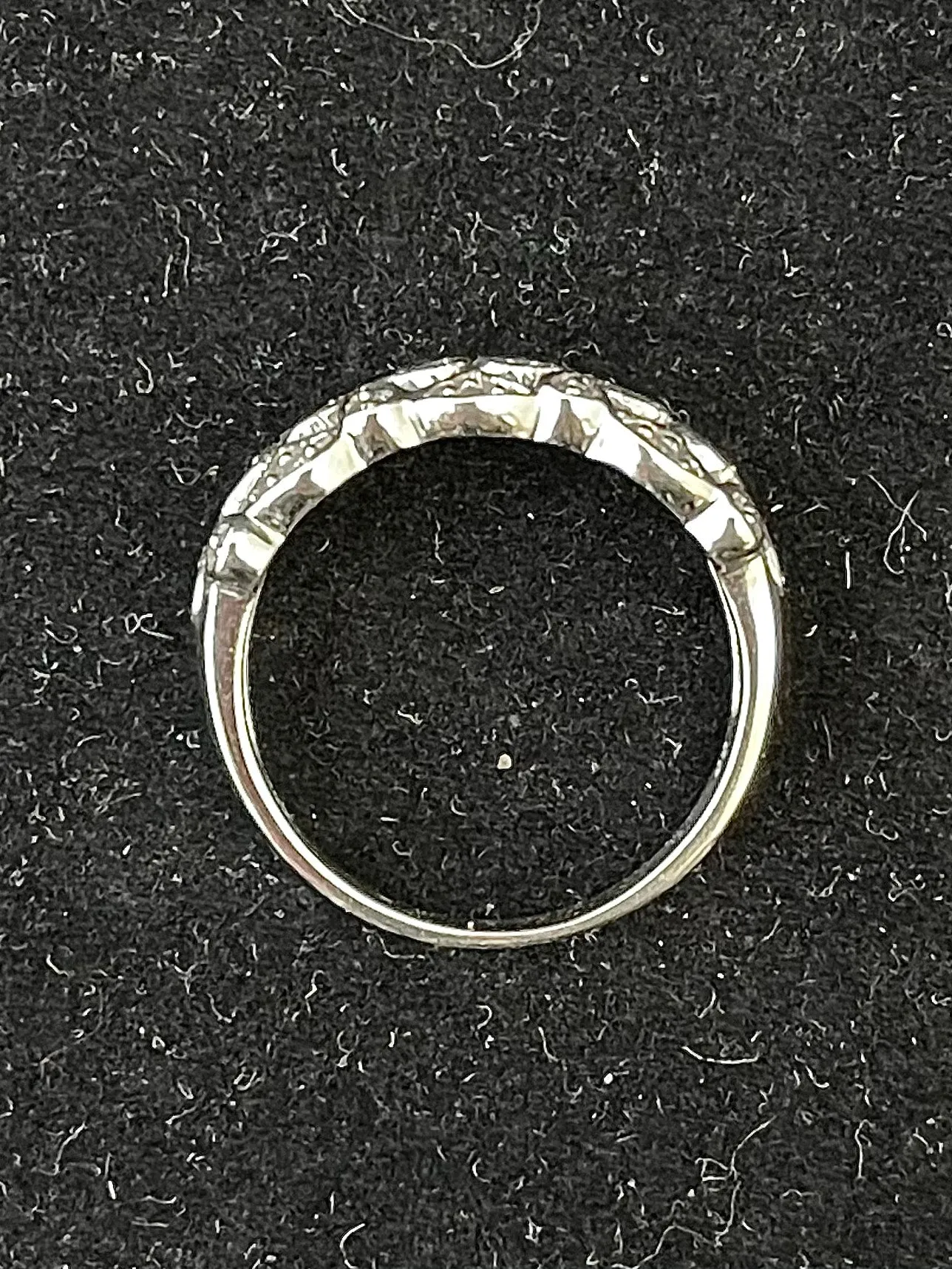 1920s Victorian Design Handmade SWG Diamond Ring - $3K Appraisal Value w/CoA!