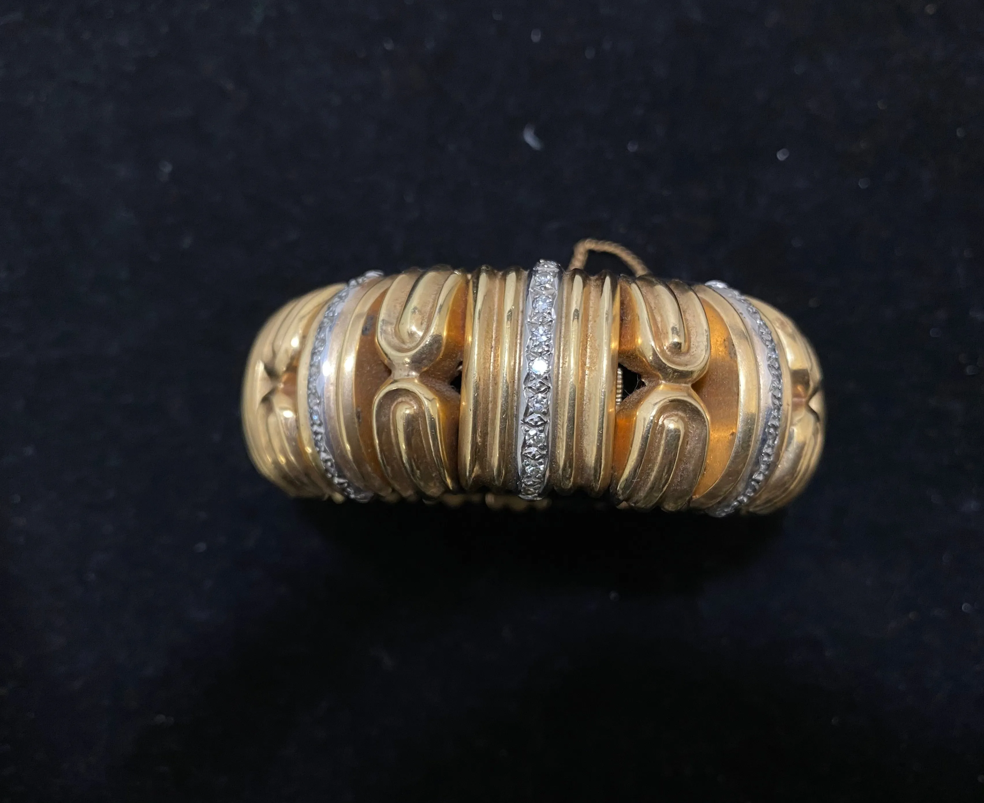 1940’s Vintage Mignon Solid Yellow Gold Covered Watch Bracelet - $60K Appraisal Value w/ CoA!