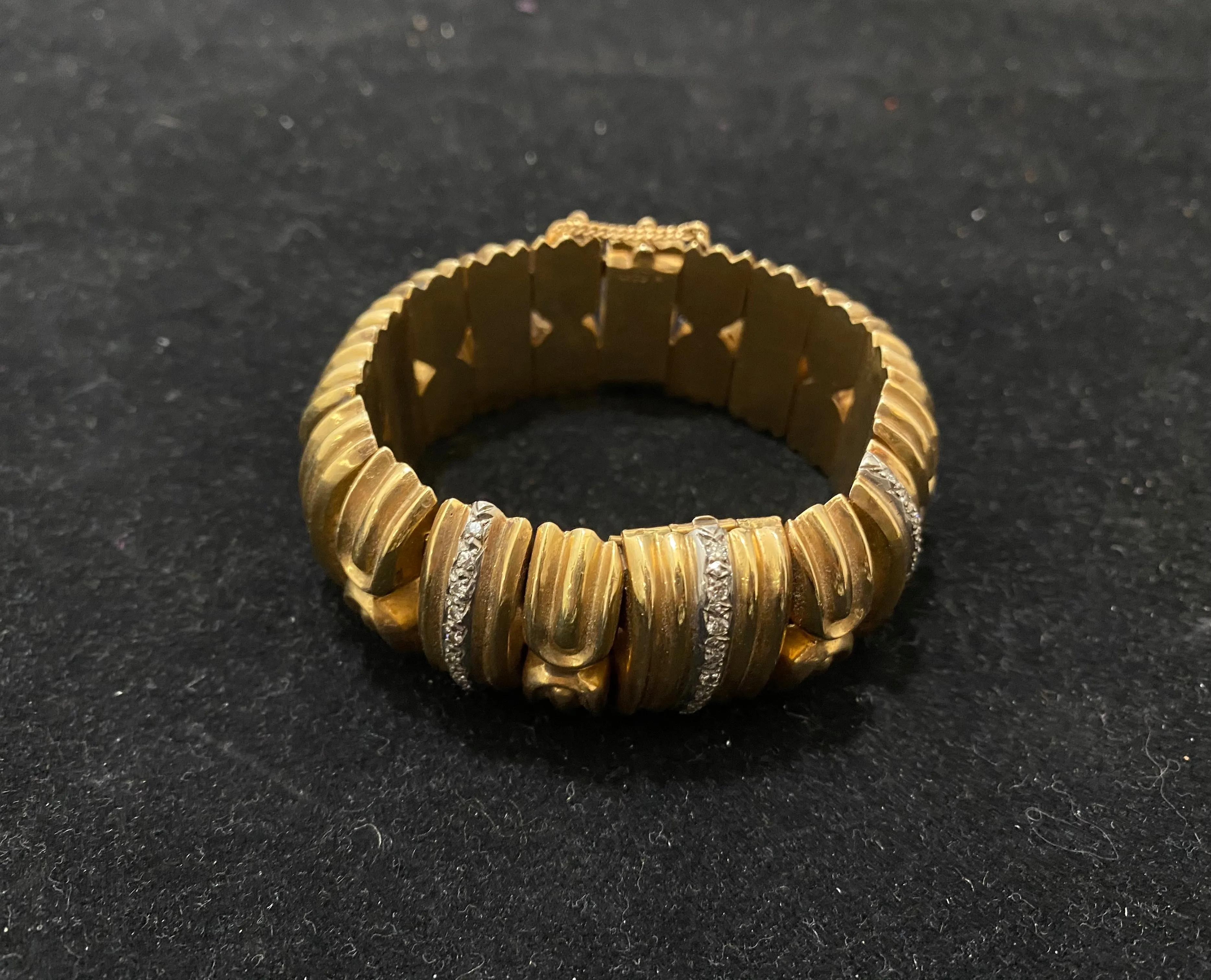 1940’s Vintage Mignon Solid Yellow Gold Covered Watch Bracelet - $60K Appraisal Value w/ CoA!