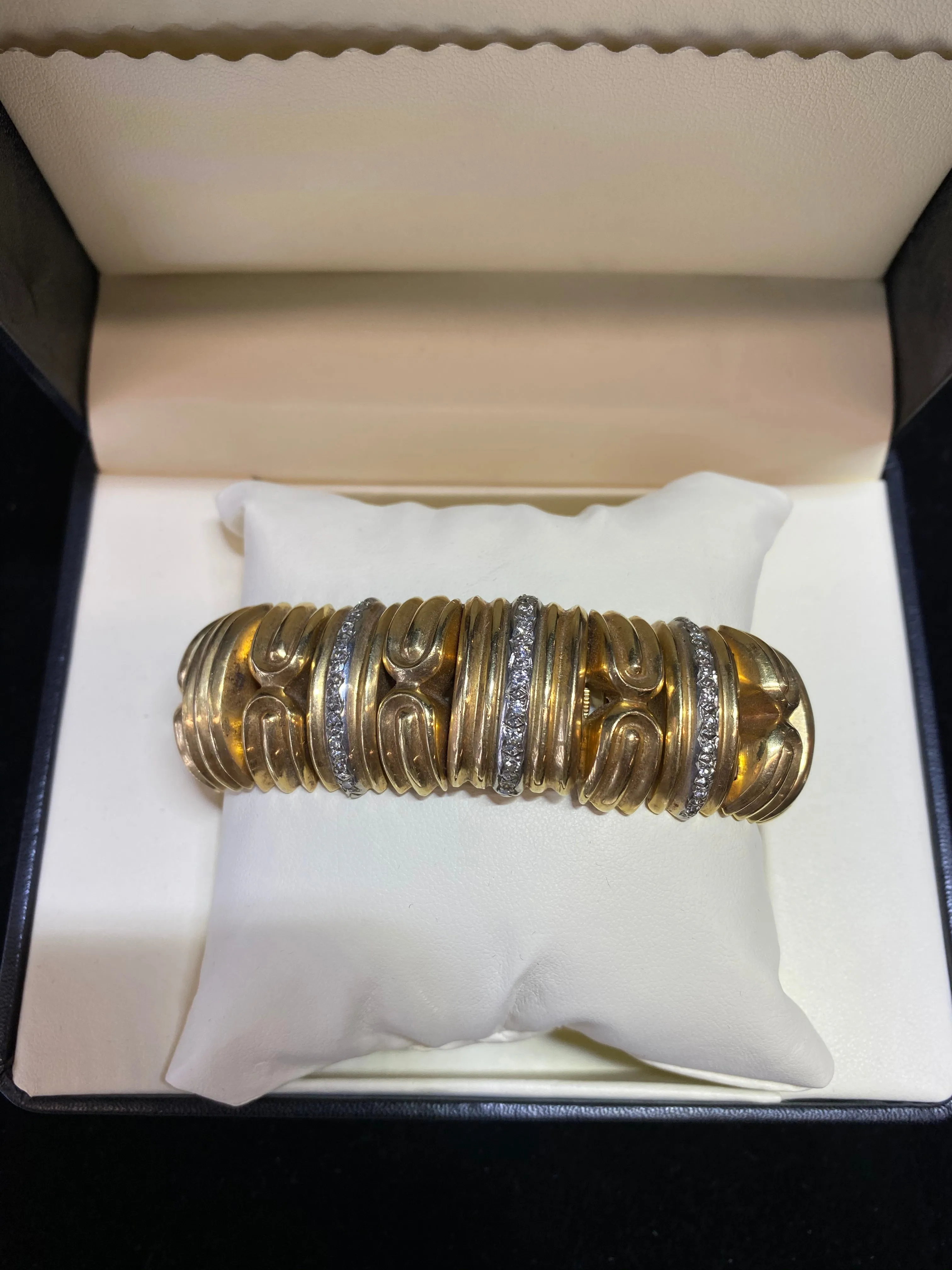 1940’s Vintage Mignon Solid Yellow Gold Covered Watch Bracelet - $60K Appraisal Value w/ CoA!
