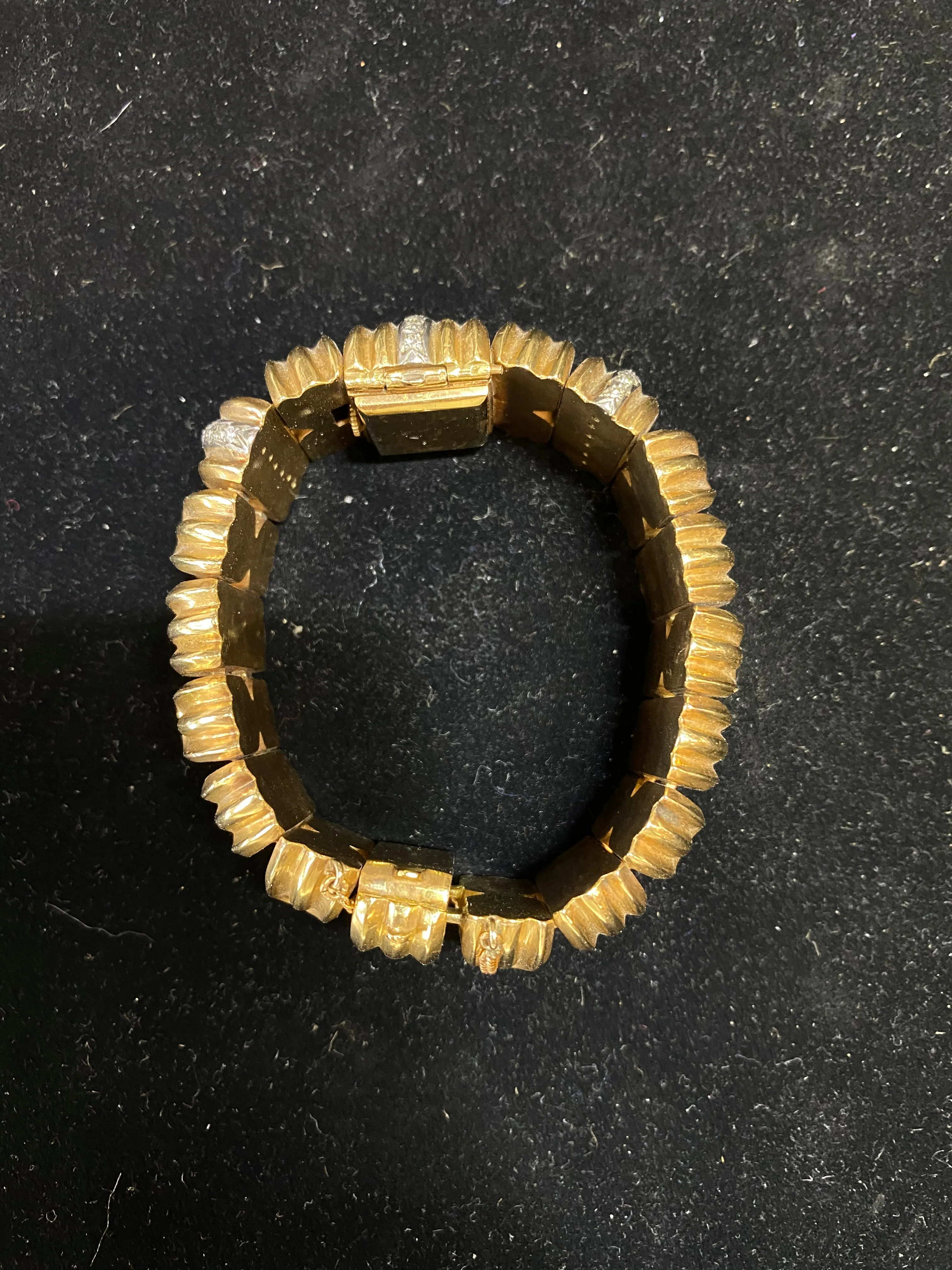 1940’s Vintage Mignon Solid Yellow Gold Covered Watch Bracelet - $60K Appraisal Value w/ CoA!