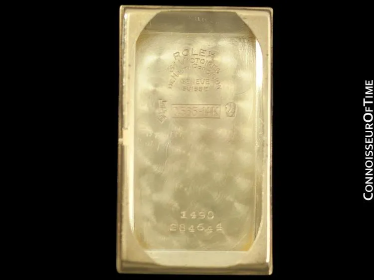 1944 Rolex Prince Brancard Eaton 1/4 Century Doctor's Watch with Box - 14K Gold
