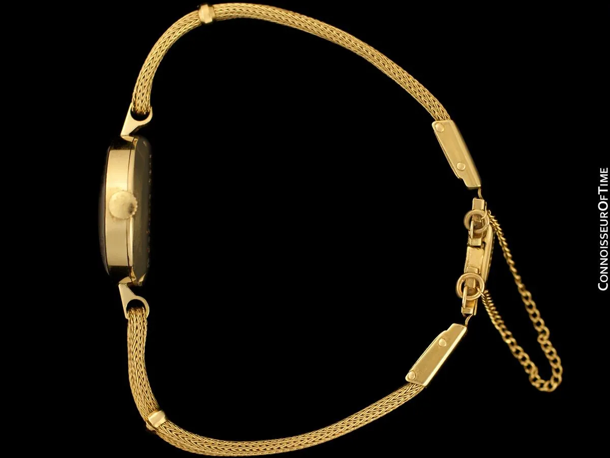 1960's Tiffany & Co. Ladies Vintage Watch with Bracelet - 14K Gold