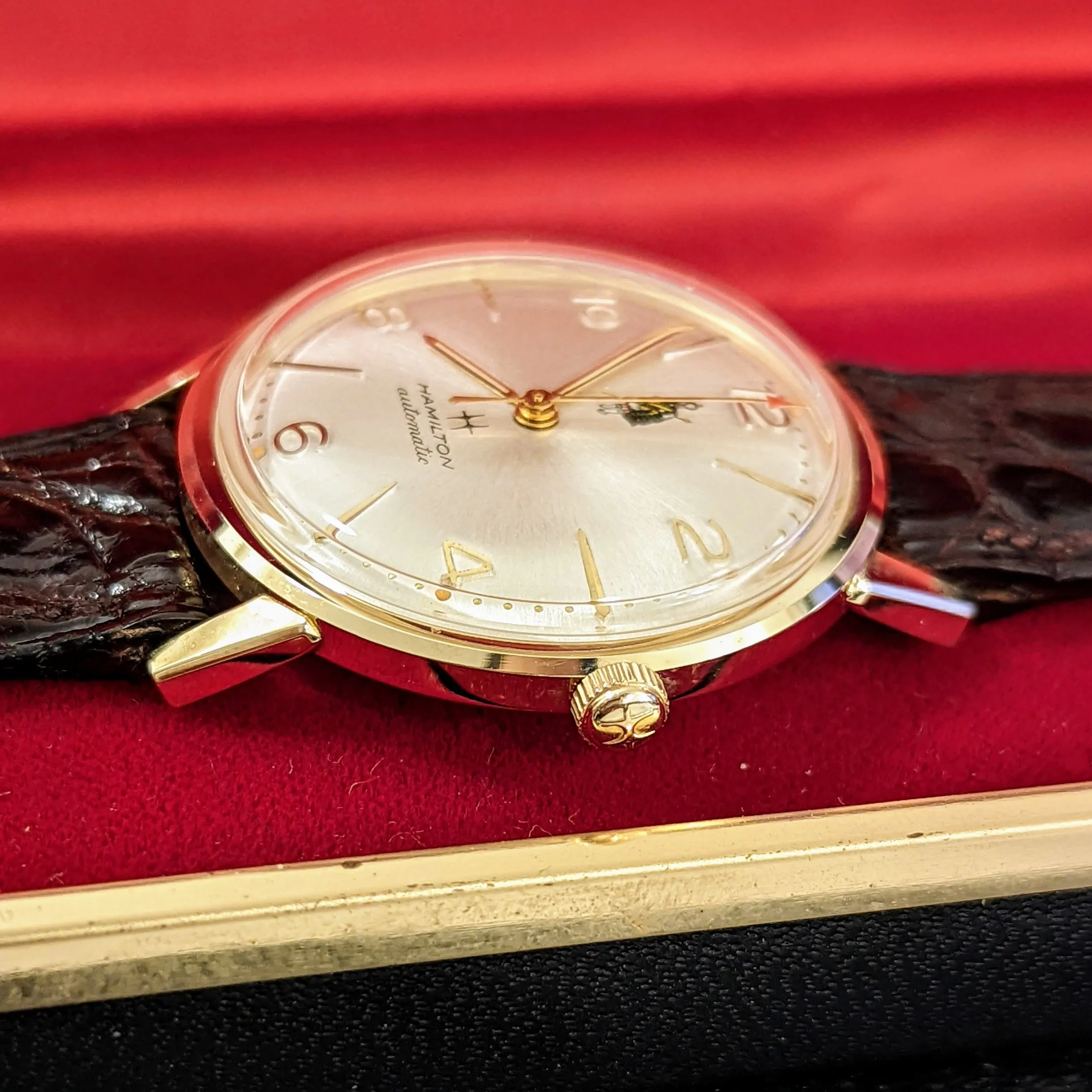 1968 HAMILTON Accumatic -Custom Dial- Watch Cal. 63 Swiss Made - In BOX!