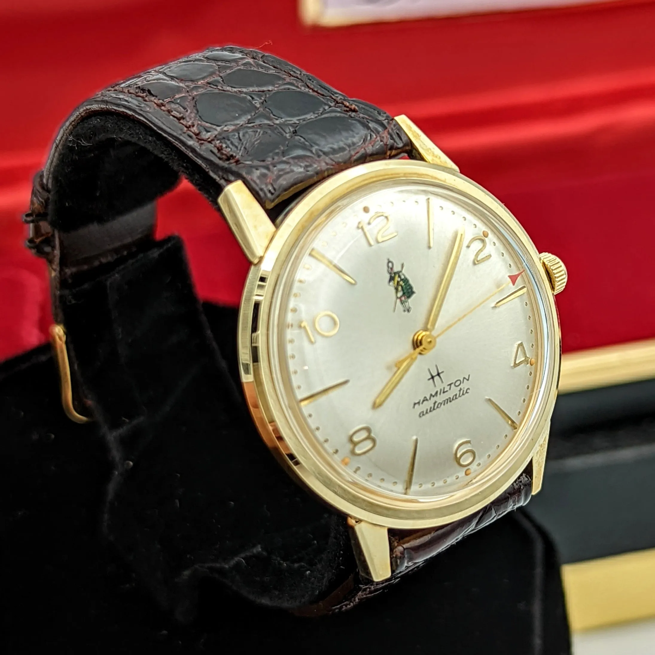 1968 HAMILTON Accumatic -Custom Dial- Watch Cal. 63 Swiss Made - In BOX!