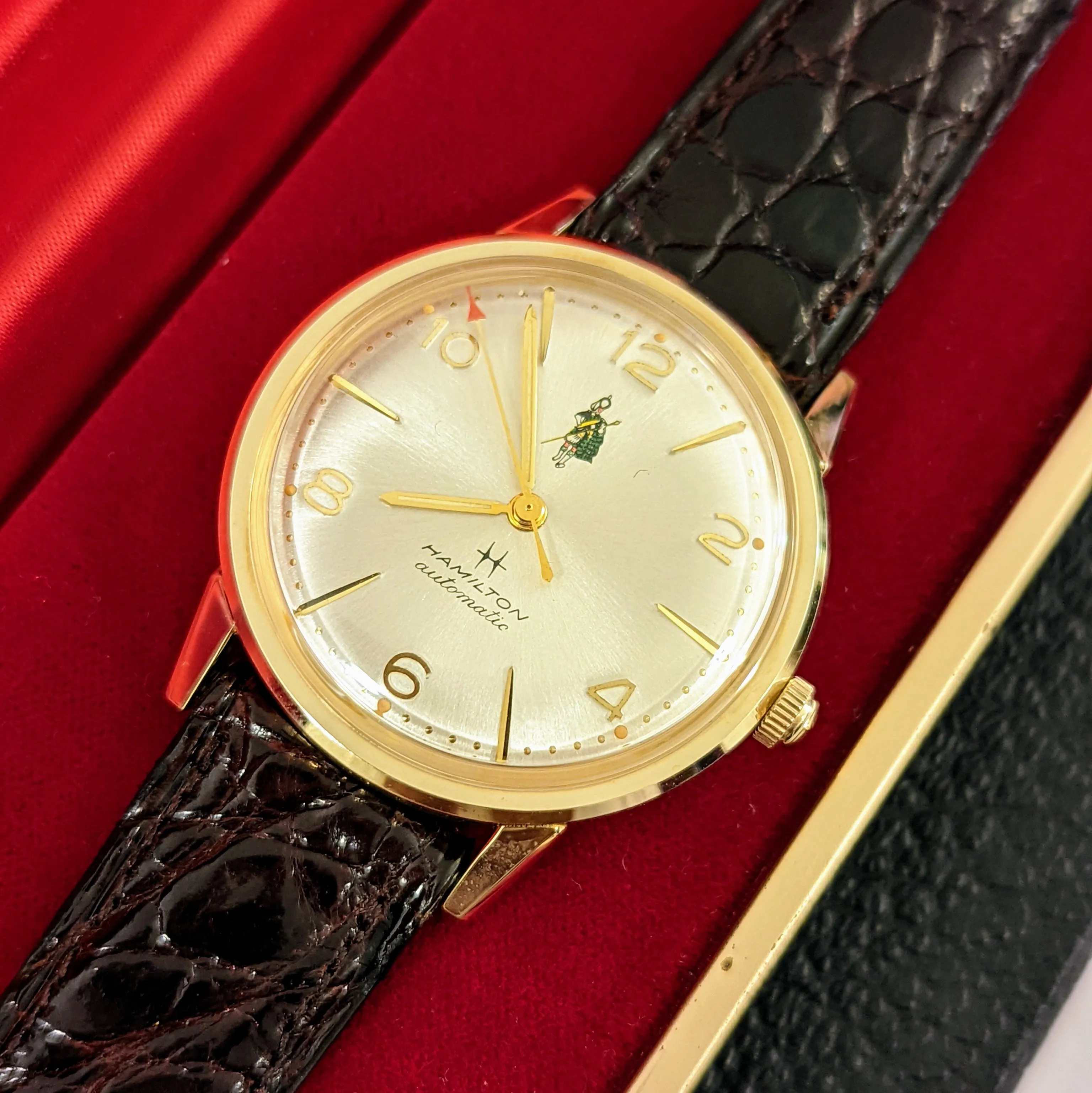 1968 HAMILTON Accumatic -Custom Dial- Watch Cal. 63 Swiss Made - In BOX!