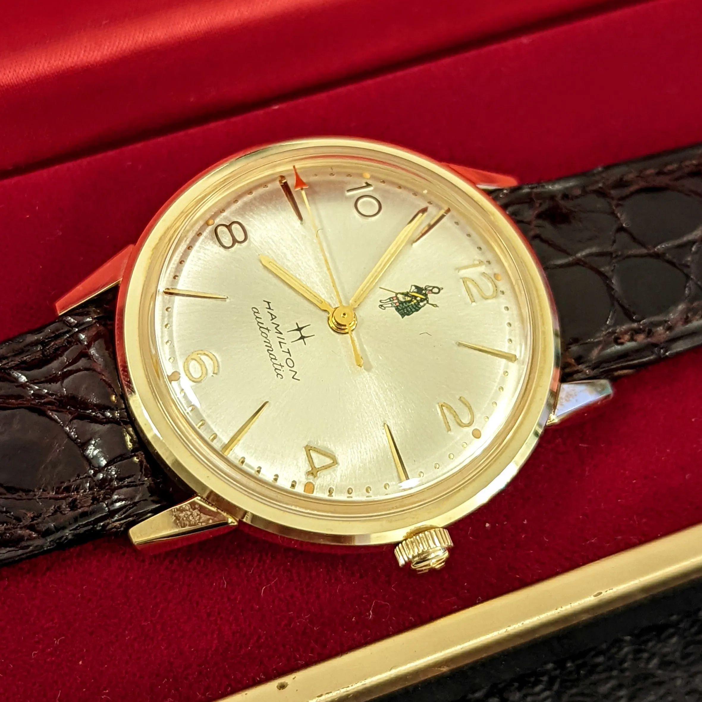 1968 HAMILTON Accumatic -Custom Dial- Watch Cal. 63 Swiss Made - In BOX!