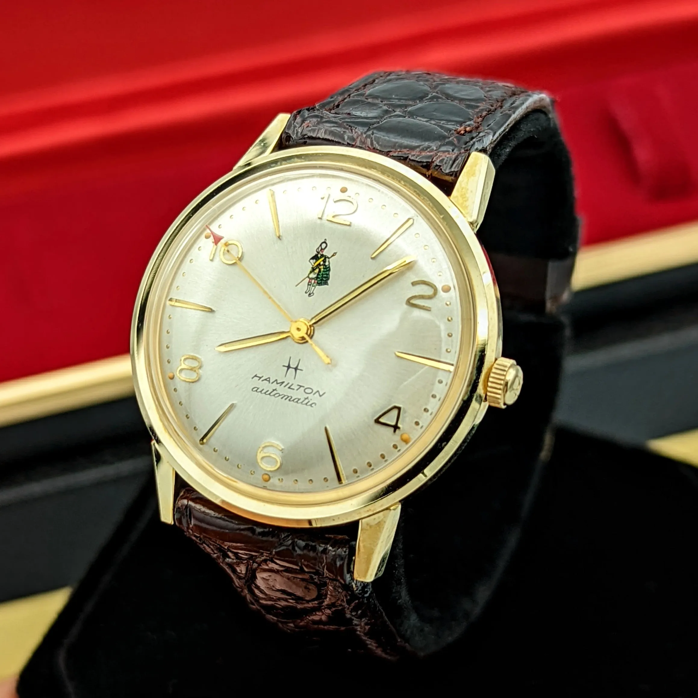 1968 HAMILTON Accumatic -Custom Dial- Watch Cal. 63 Swiss Made - In BOX!