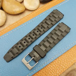 1970s 18mm Skindiver Oyster Diver & Bead Blasted Buckle Unused Vintage Watch Band