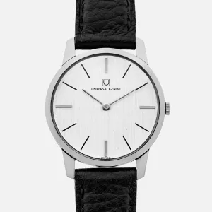 1970s Universal Genève Dress Watch Ref. 842101 In Stainless Steel