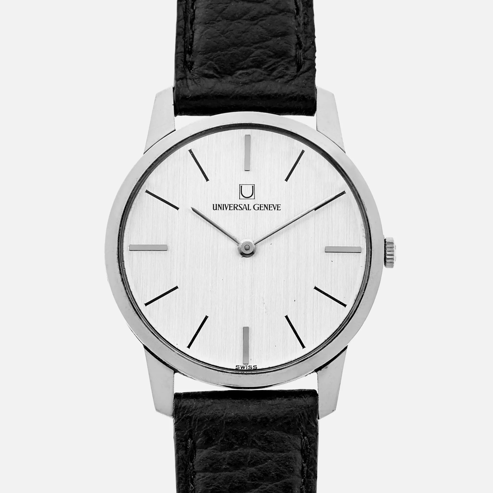 1970s Universal Genève Dress Watch Ref. 842101 In Stainless Steel