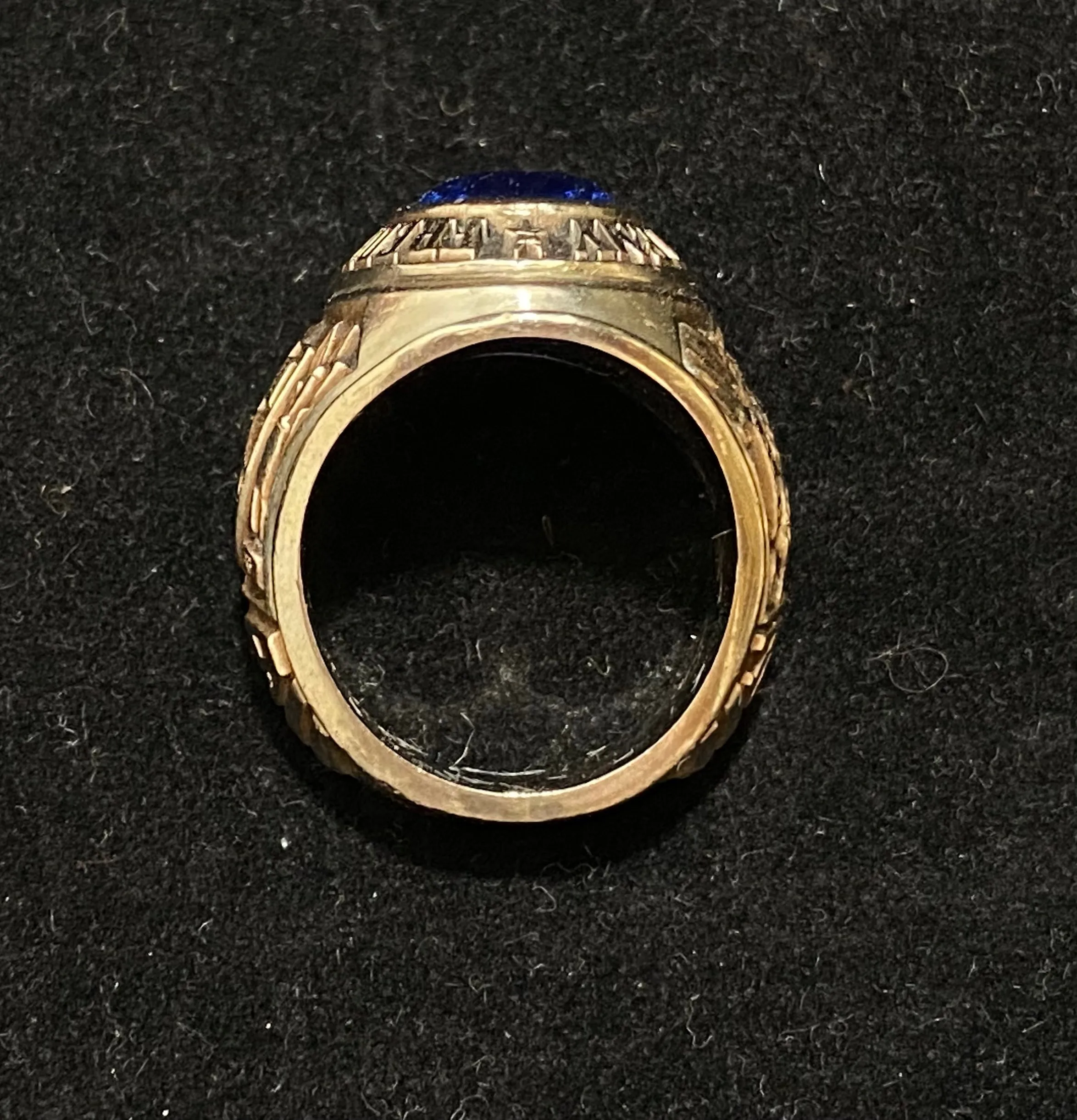 1976 Frederick Military Academy Ring in Solid White Gold - $6K Appraisal Value w/CoA}