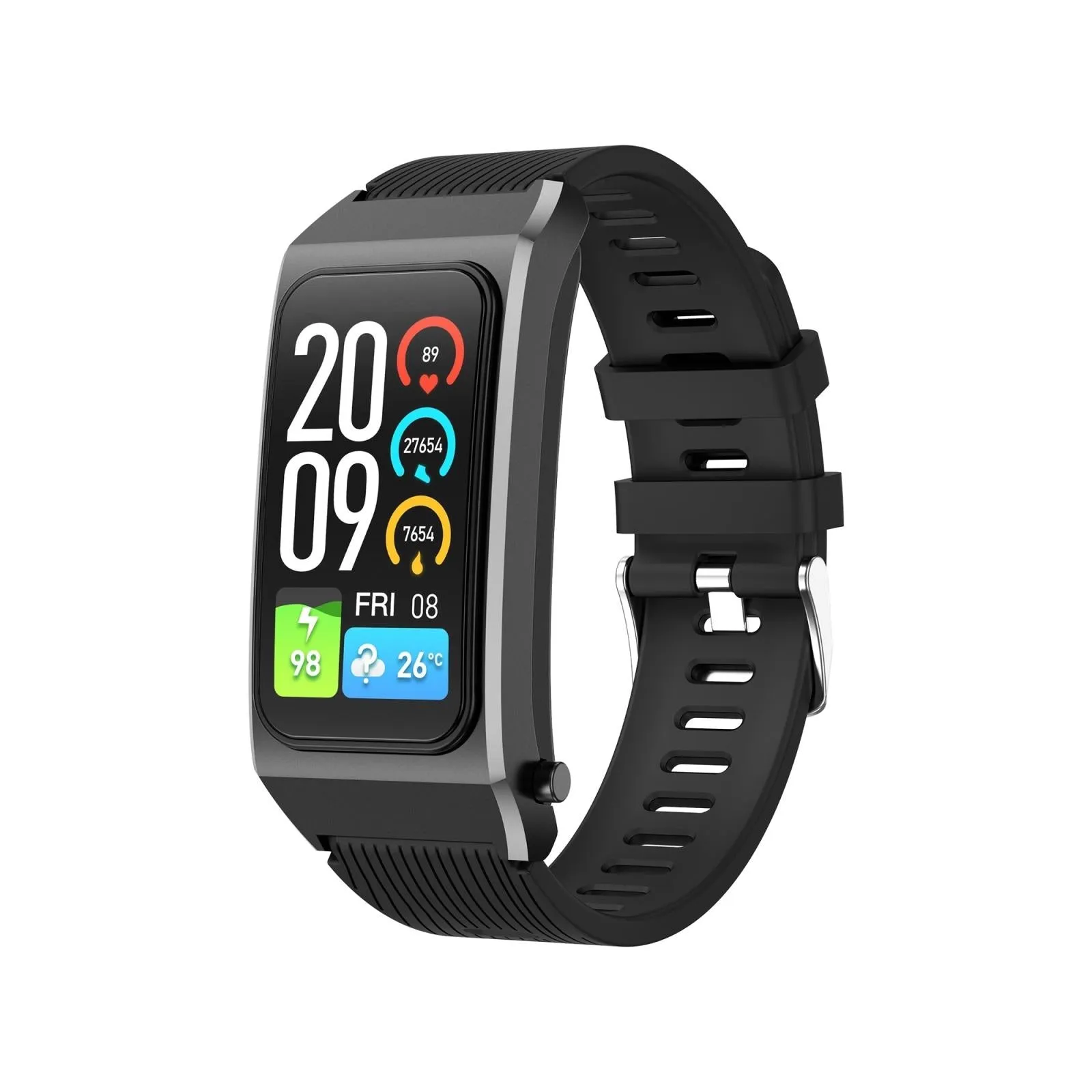 1.98 Inch 2 In 1 Bluetooth Earphone Smart Watch With Ecg & Nfc Support