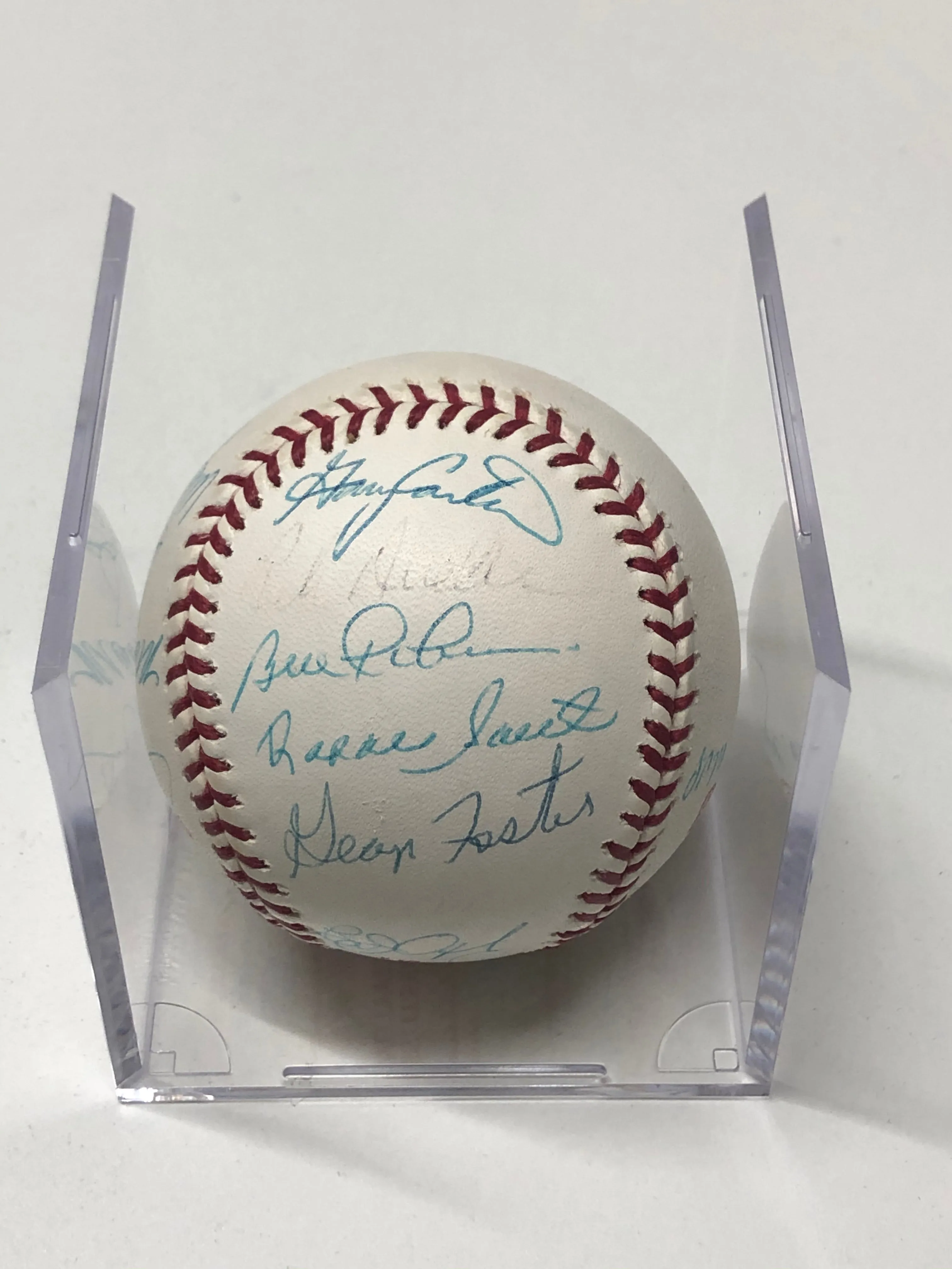 1986 World Series Baseball Signed by New York Mets Team - $5K APR Value w/ CoA!