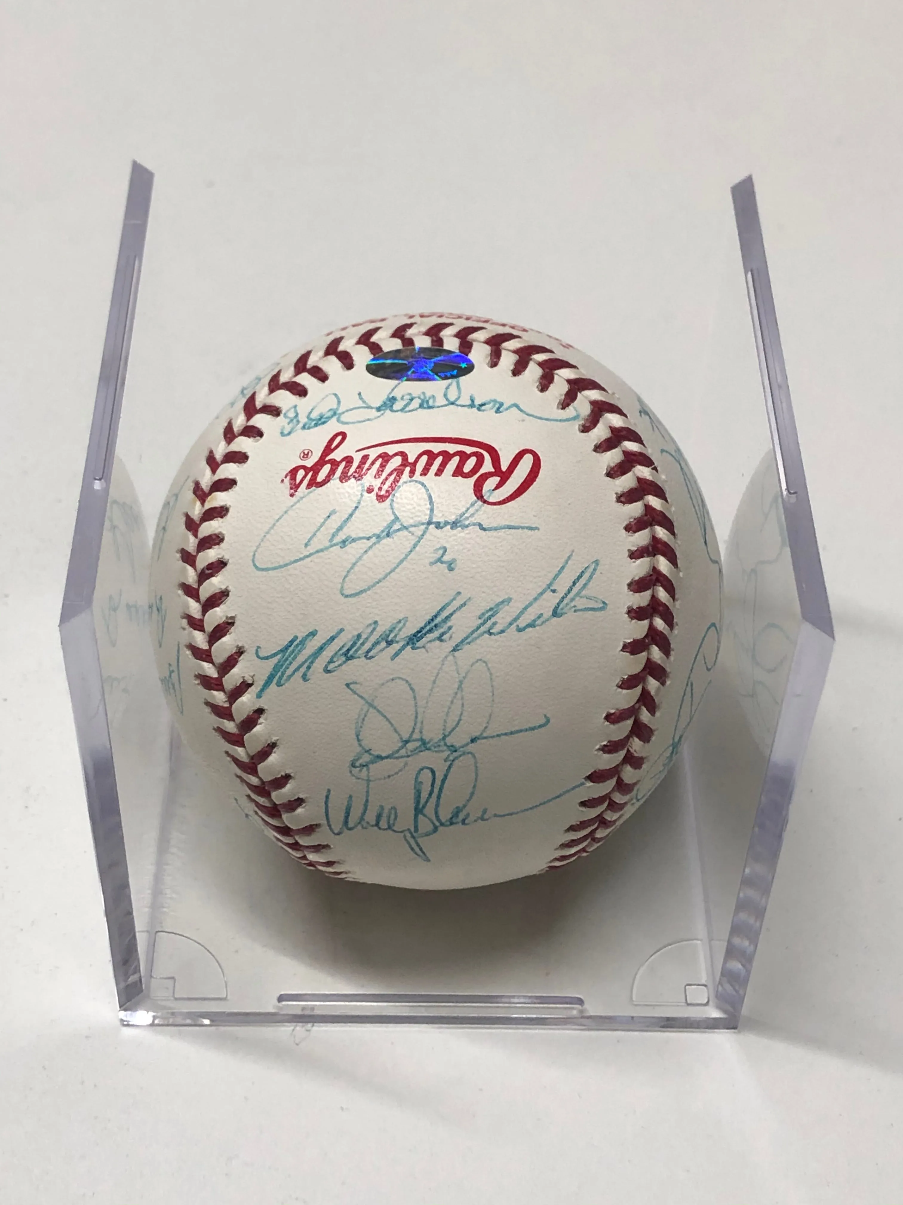 1986 World Series Baseball Signed by New York Mets Team - $5K APR Value w/ CoA!