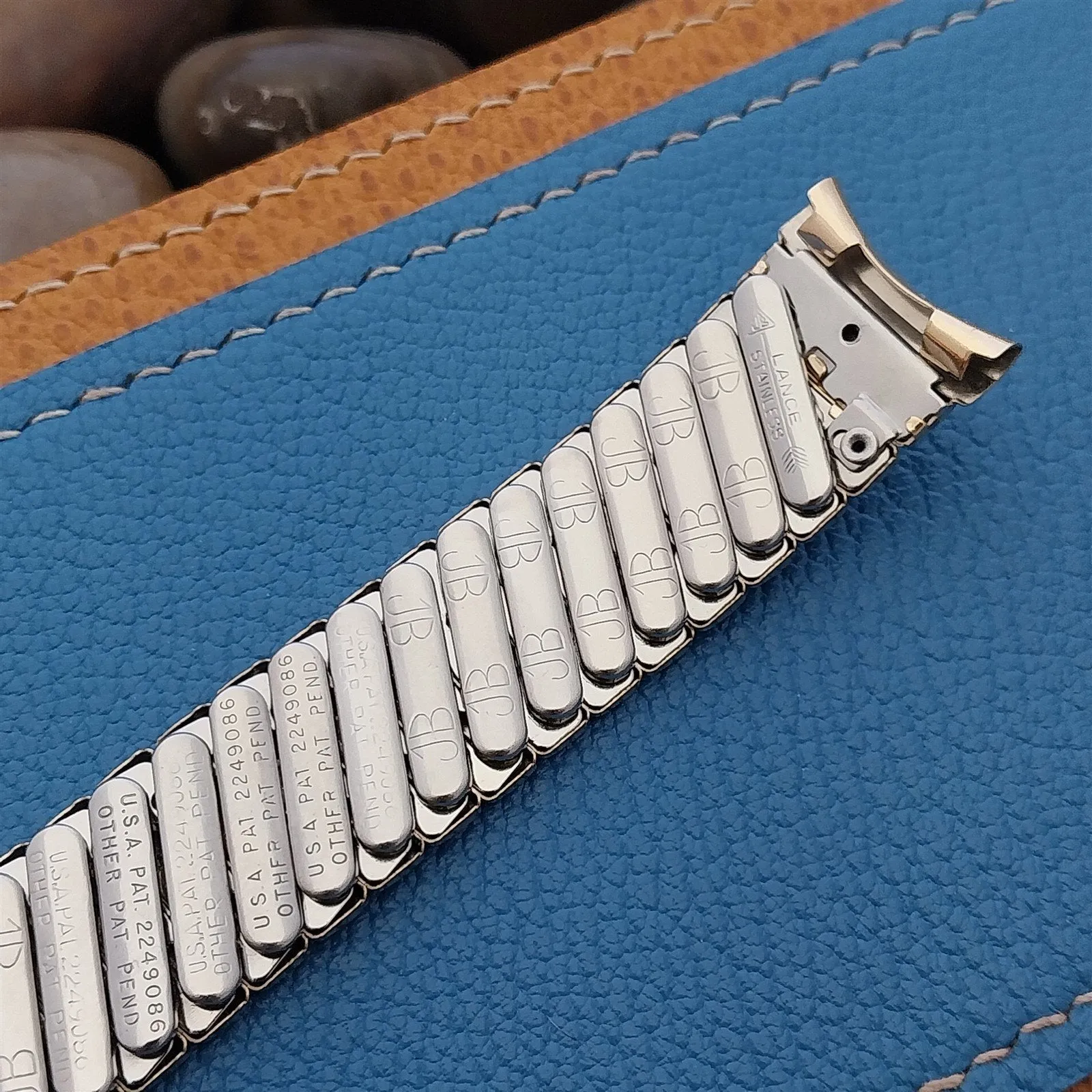 19mm 18mm 12k Gold-Filled JB Champion Saratoga Unused 1950s Vintage Watch Band