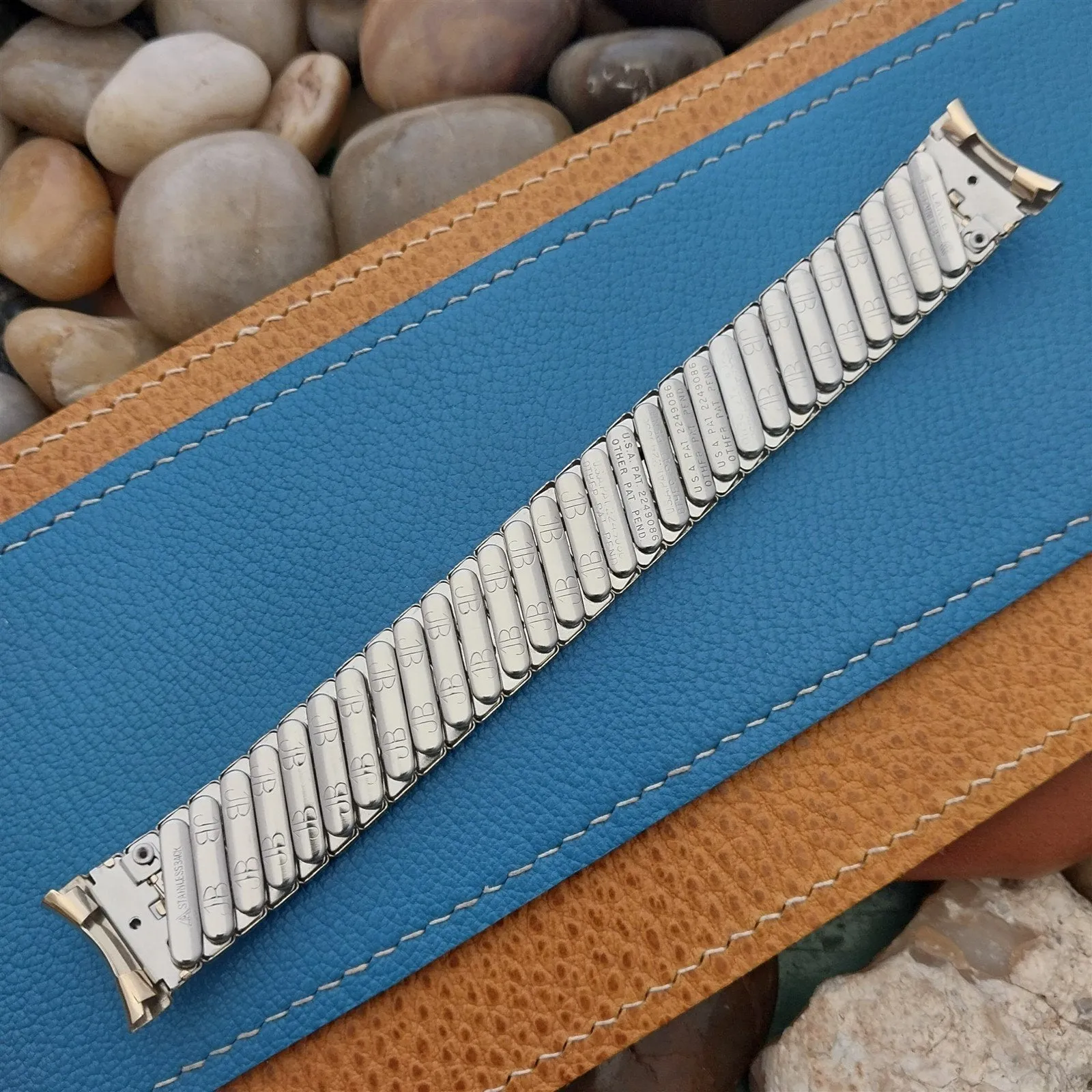 19mm 18mm 12k Gold-Filled JB Champion Saratoga Unused 1950s Vintage Watch Band