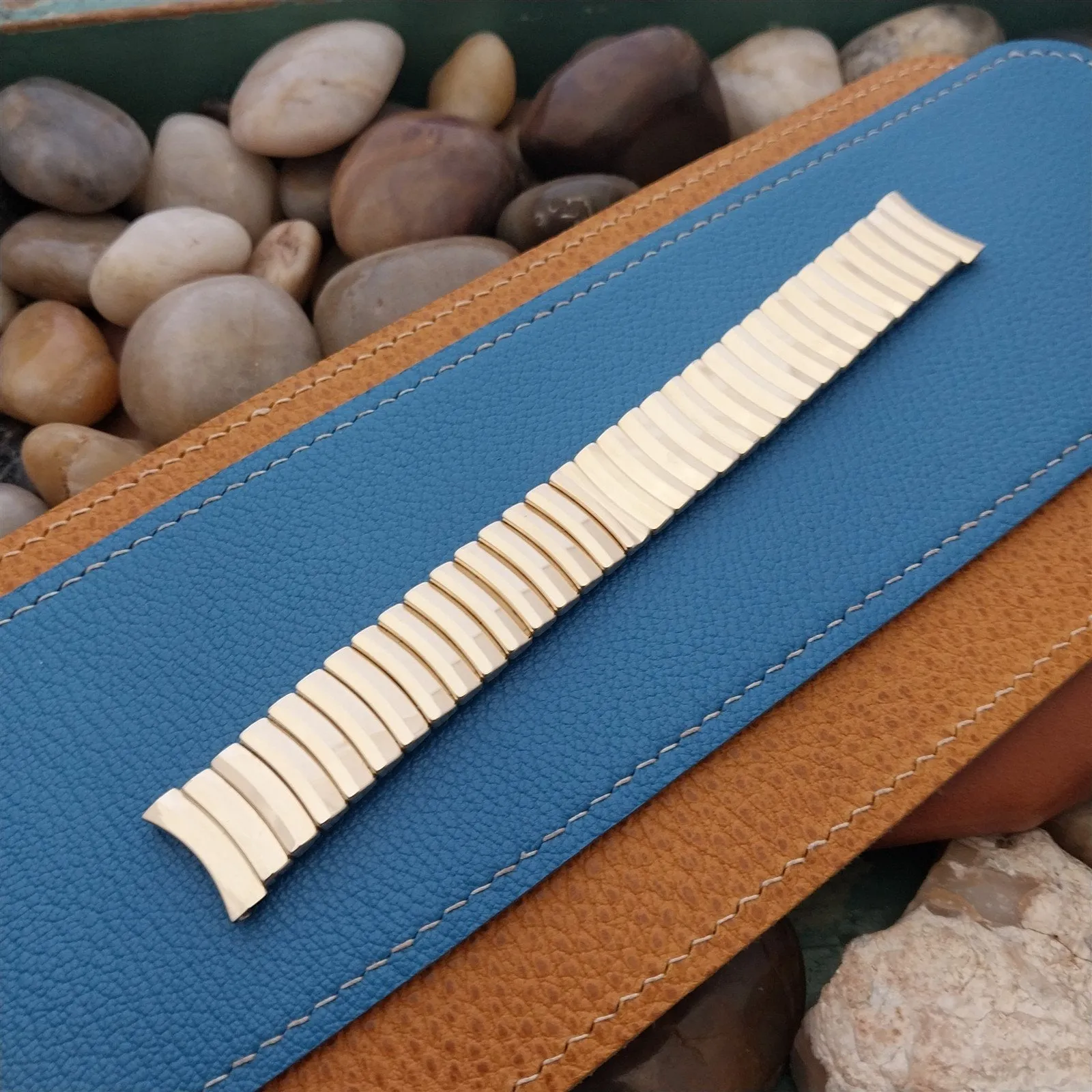 19mm 18mm 12k Gold-Filled JB Champion Saratoga Unused 1950s Vintage Watch Band