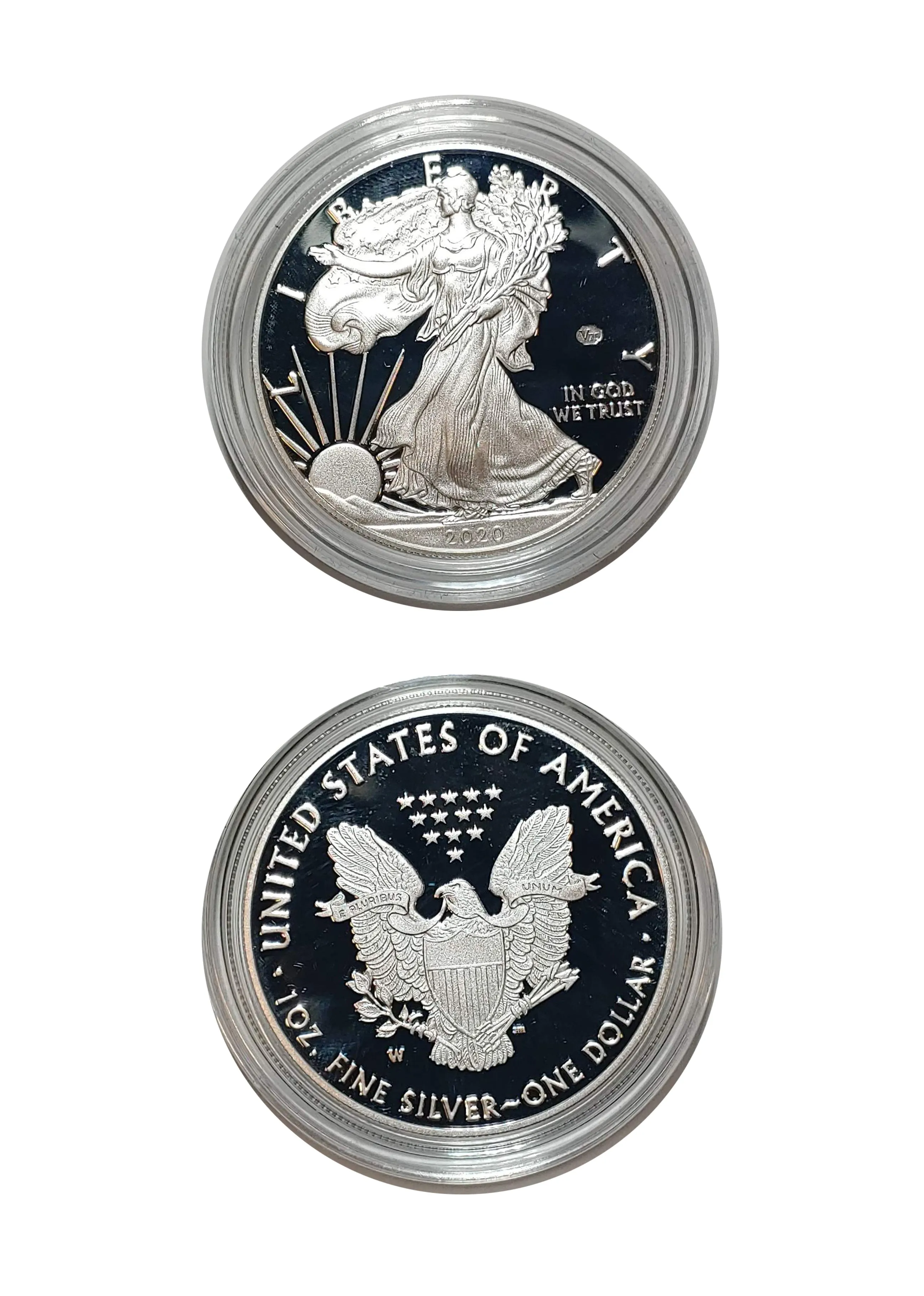 2020 End of World War II 75th Anniversary Silver Proof Eagle - $800 APR Value w/ CoA! ✿✓