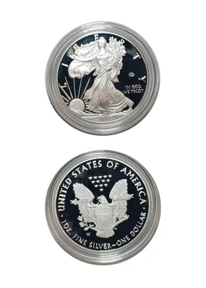 2020 End of World War II 75th Anniversary Silver Proof Eagle - $800 APR Value w/ CoA! ✿✓