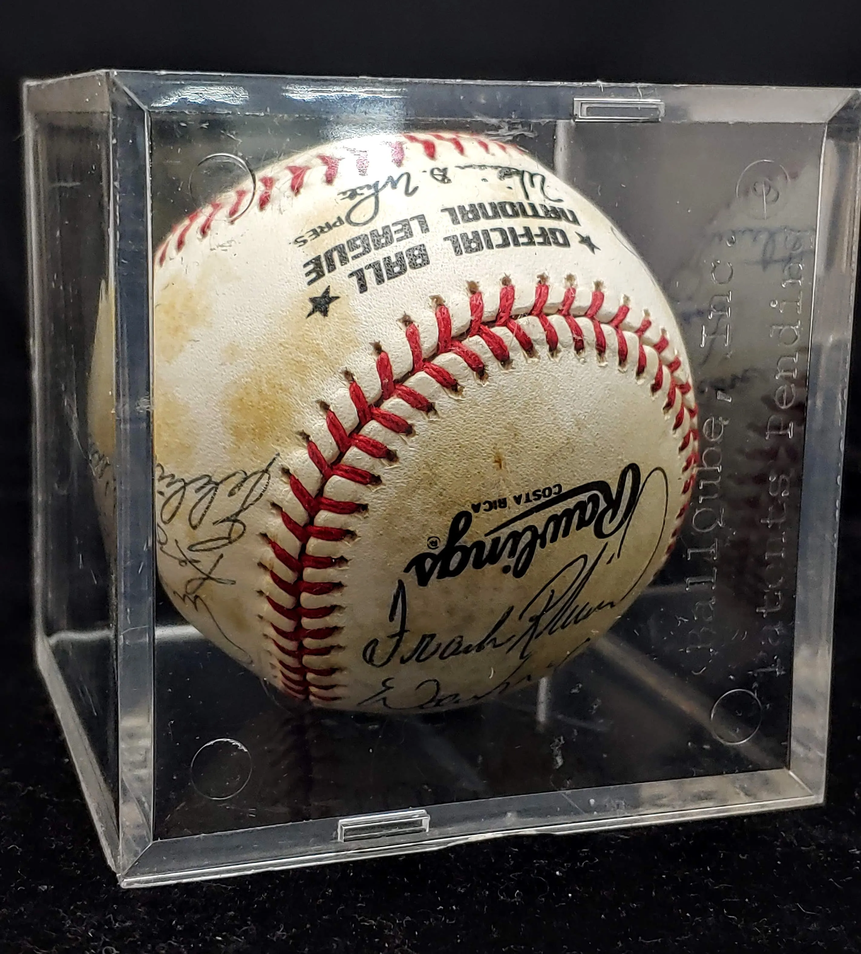 500 Homerun Club 1985 Signed Baseball  - $10K Appraisal Value!