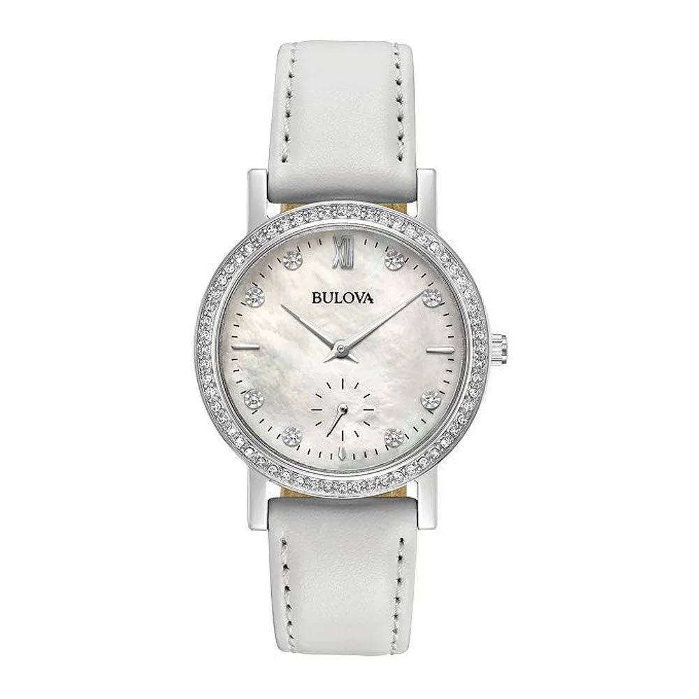 96L245 - Ladies Crystal Set Classic Watch