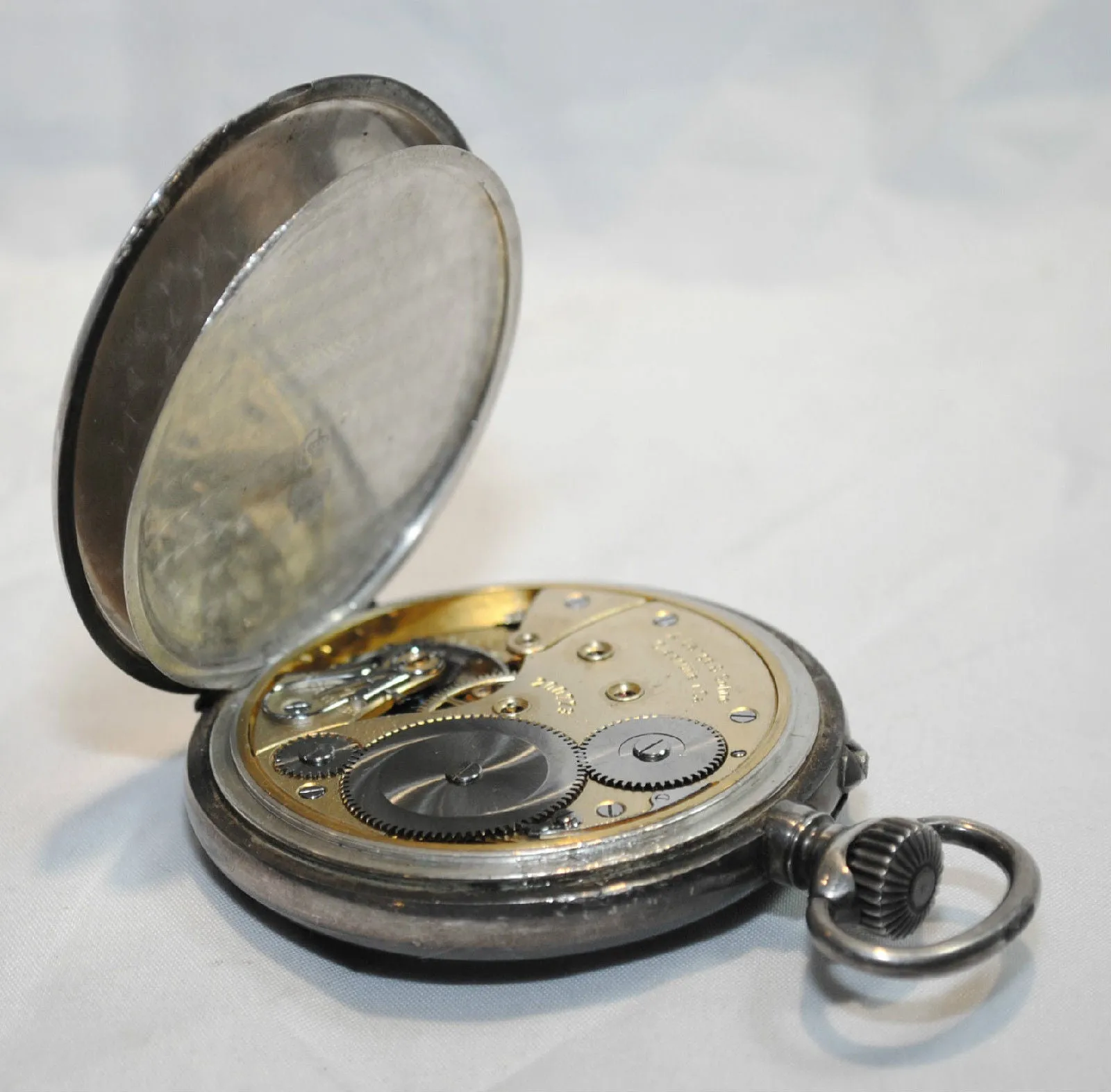 A. LANGE & SOHNE Antique 1920s Silver Pocket Watch - $40K VALUE w/ Cert.!