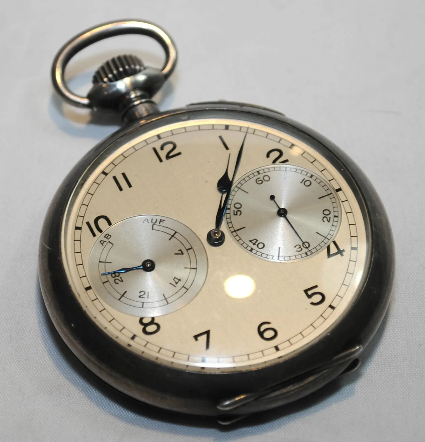 A. LANGE & SOHNE Antique 1920s Silver Pocket Watch - $40K VALUE w/ Cert.!