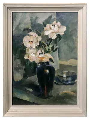 A. Tomazenko "Rose" Signed oil on Canvas Still Life - $3K APR Value w/ CoA!