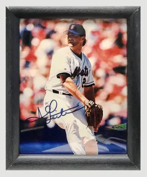 Al Leiter, Vintage Framed 1990s Signed Color Photograph - $600 APR Value w/ CoA!  