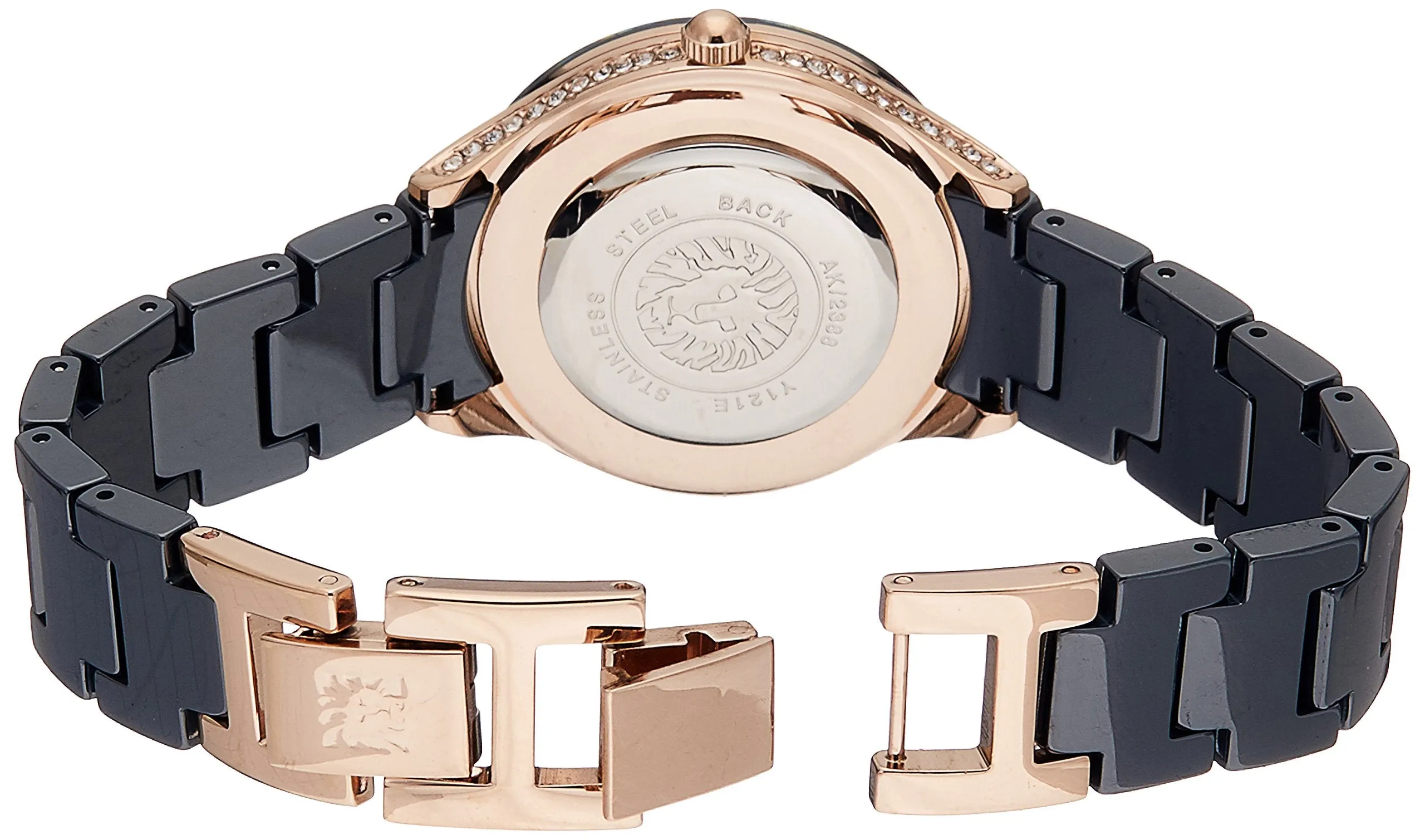 Anne Klein Analog Blue Dial Women's Watch-AK2388RGNVJ