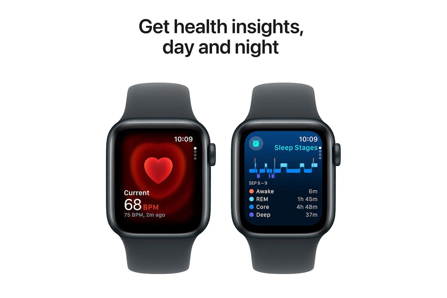 Apple Watch SE GPS | 40mm | Midnight Aluminium Case with Midnight Sport Band S/M