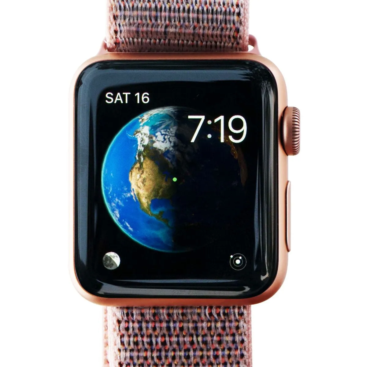 Apple Watch Series 3 (38mm) - MQJU2LL/A Gold Case w/ Pink Sand Loop GPS   LTE