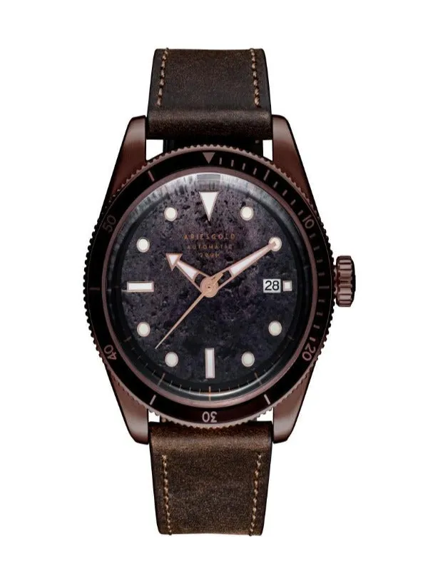 Aries Gold Black Sea G 9027 CF-BKT2 Watch