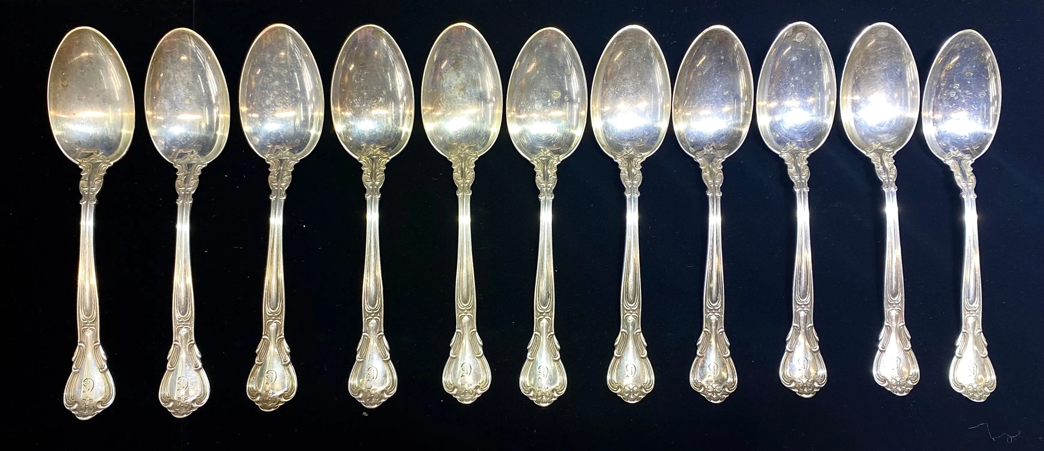 Assorted Sterling Silver Flatware Spoon Sets - $3K APR Value w/ CoA!