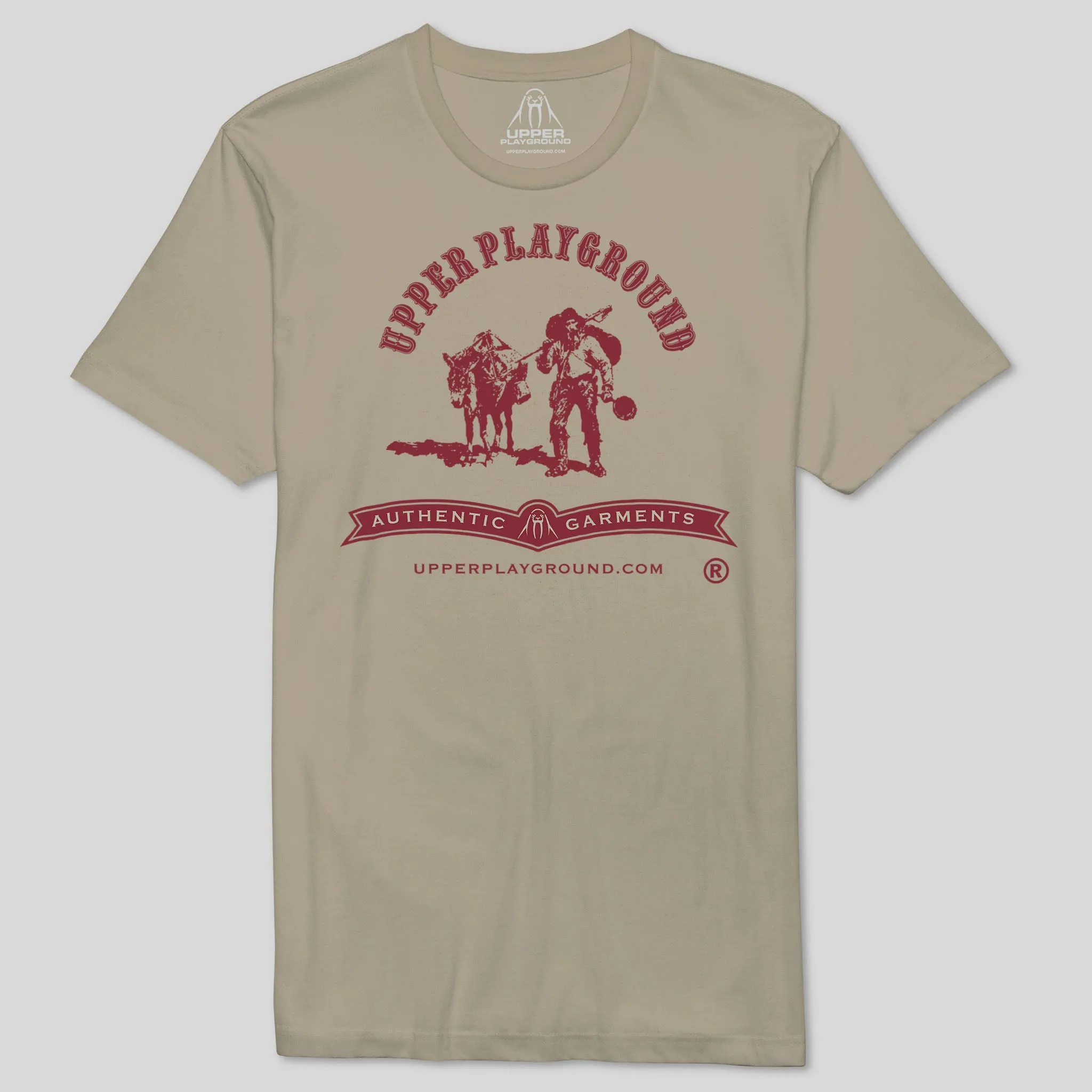 AUTHENTIC GARMENTS MEN'S  TEE