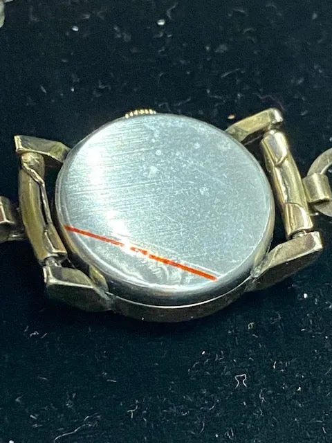 AVALON DE LUXE C. 1940s Ladies Gold-Tone Watch w/ Original Strap - $4K APR w COA