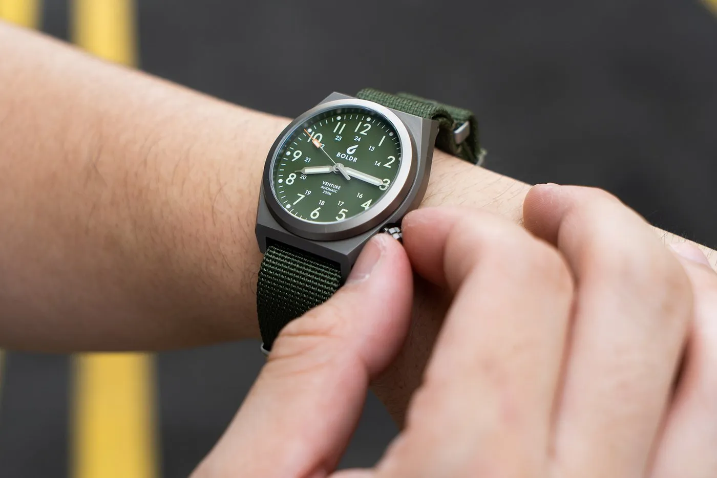 BDR Watch Venture Jungle Green