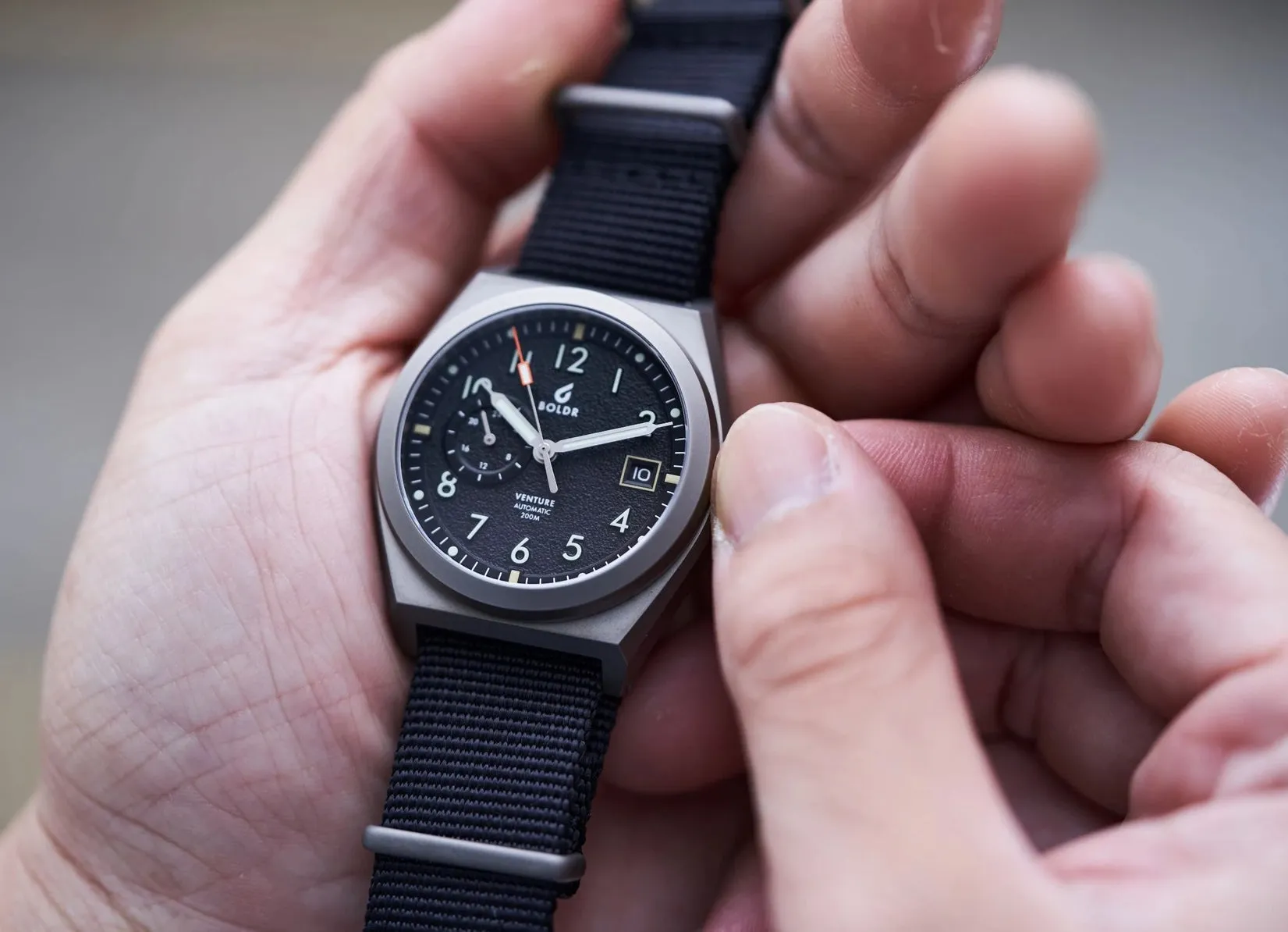 BDR Watch Venture Wayfarer Black