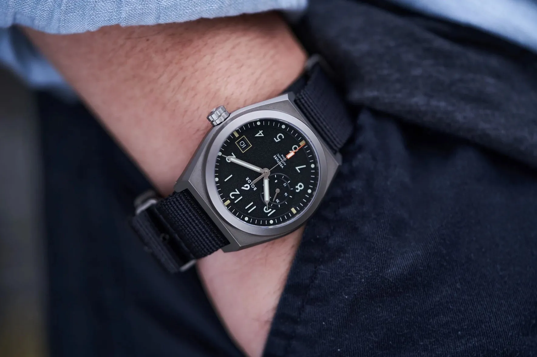 BDR Watch Venture Wayfarer Black