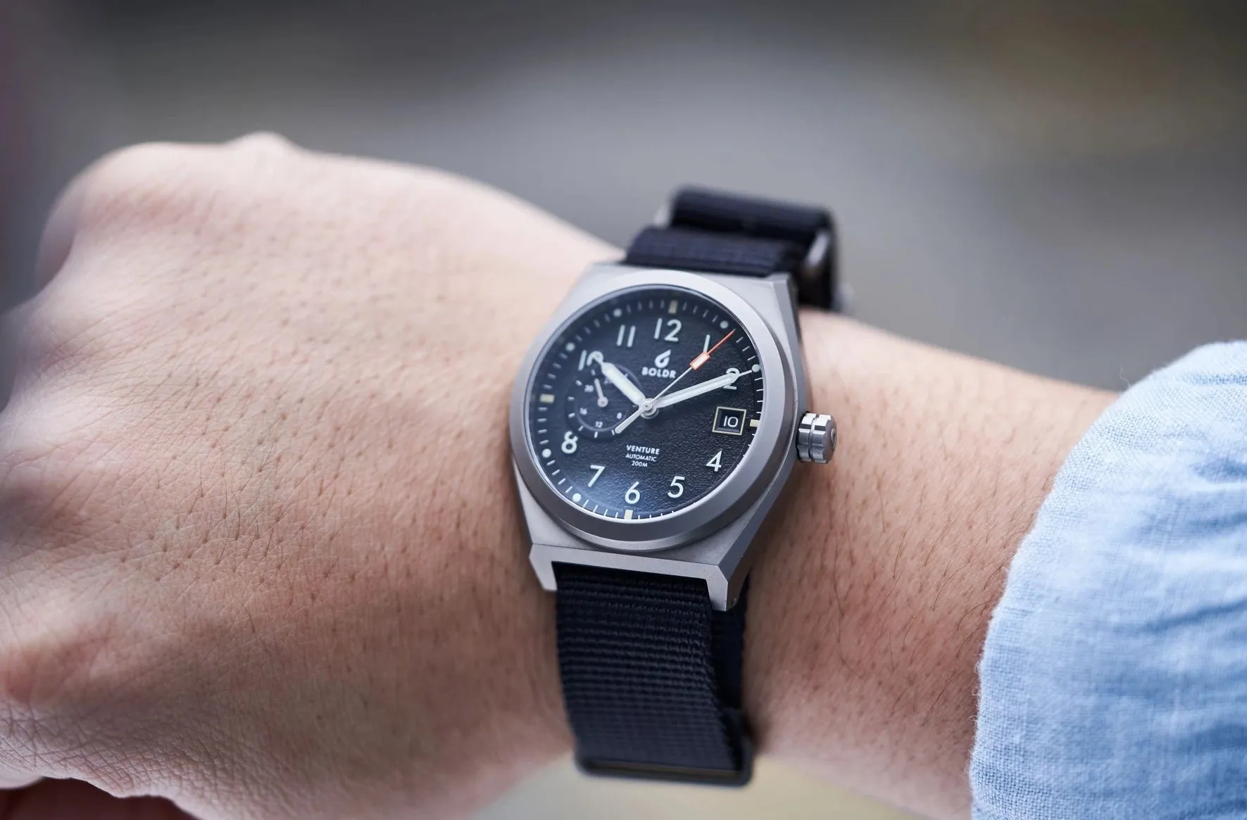 BDR Watch Venture Wayfarer Black