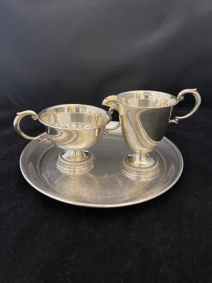 Beautiful Antique C. 1930-1950 Sterling Silver Tea Service 3-Pieces - $3K APR Value w/ CoA!