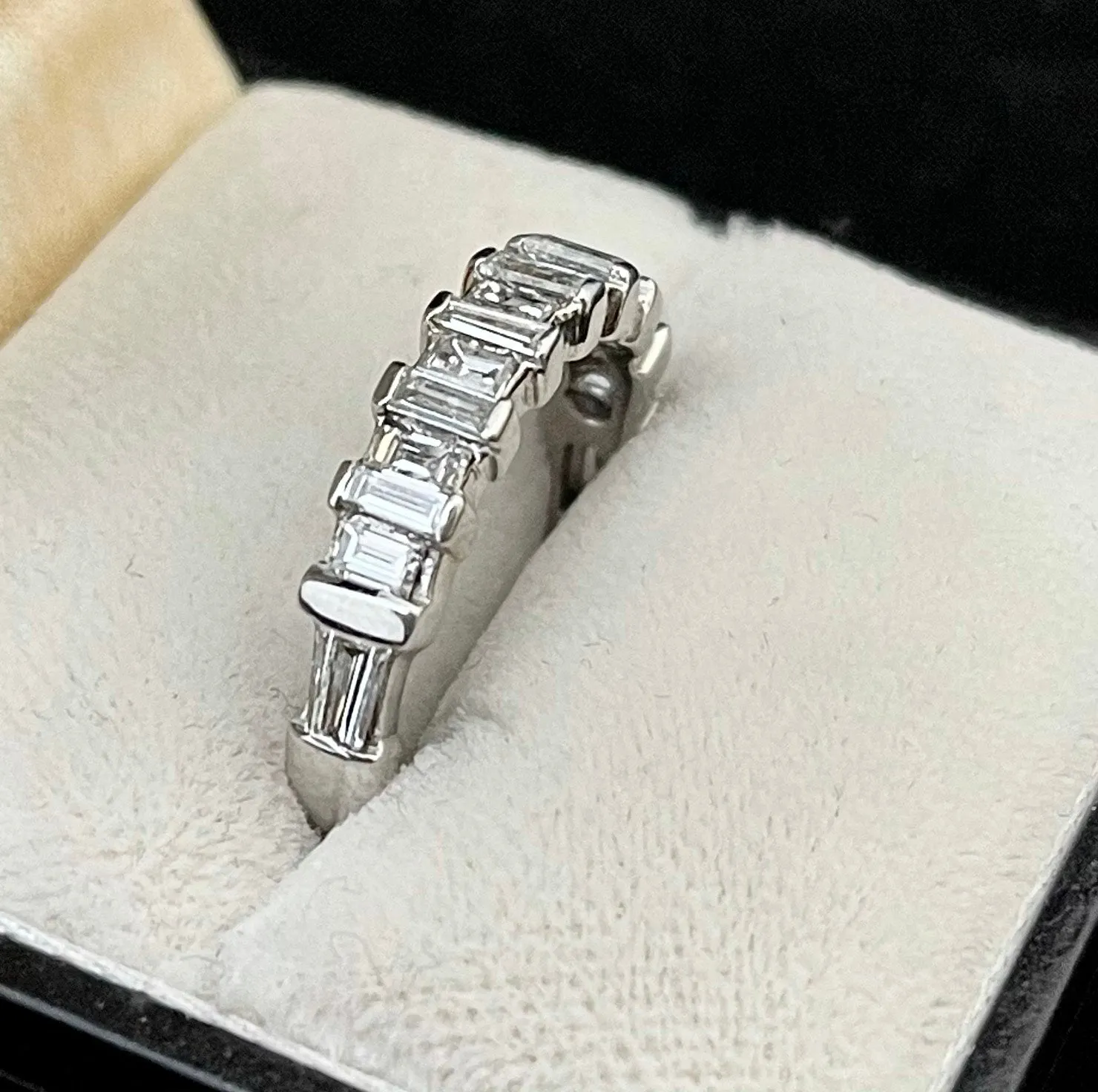 Beautiful Unique Solid White Gold 1.7 Ct. Diamond Ring - $8K Appraisal Value w/ CoA!