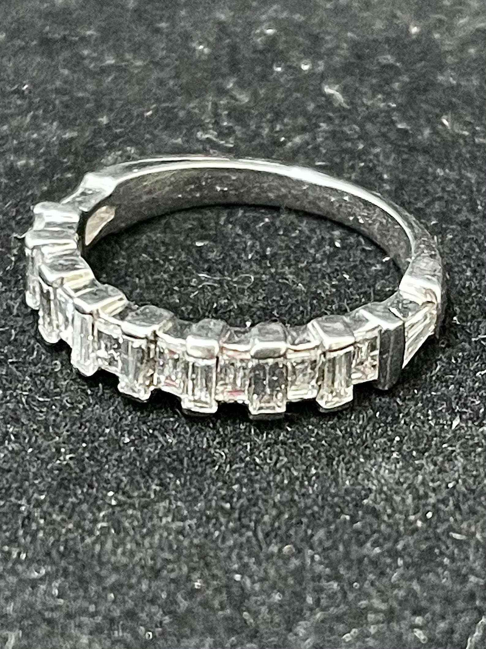 Beautiful Unique Solid White Gold 1.7 Ct. Diamond Ring - $8K Appraisal Value w/ CoA!