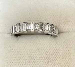 Beautiful Unique Solid White Gold 1.7 Ct. Diamond Ring - $8K Appraisal Value w/ CoA!