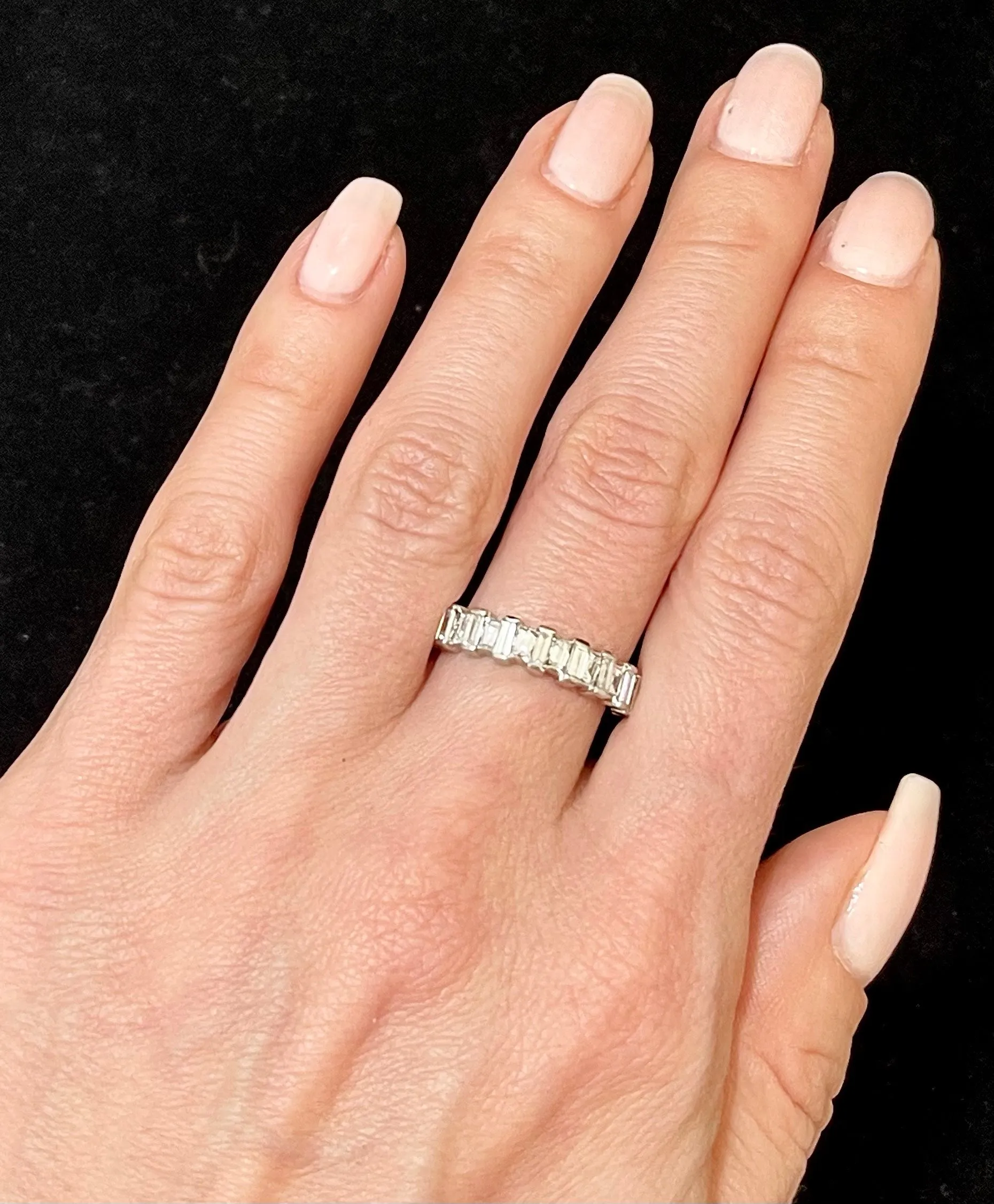 Beautiful Unique Solid White Gold 1.7 Ct. Diamond Ring - $8K Appraisal Value w/ CoA!